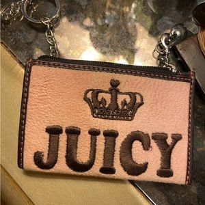 Juicy couture pink card case